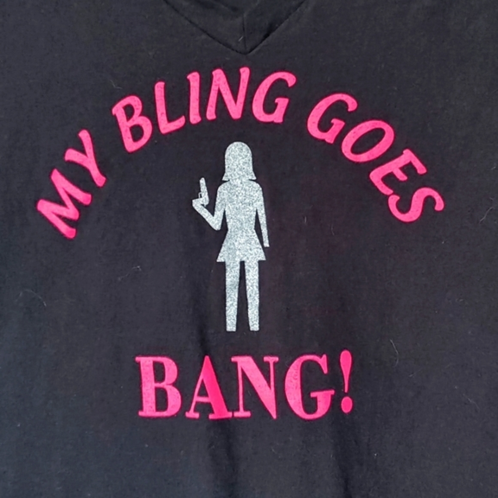 💛 MY BLING GOES BANG! Woman Gun